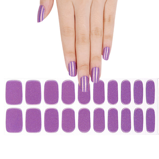 Clear Jelly Stamper Gel-ly Wraps - Purple (318)