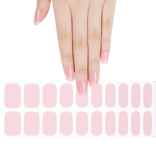 Clear Jelly Stamper Gel-ly Wraps - Semi Sheer Baby Pink (326)
