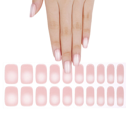 Clear Jelly Stamper Gel-ly Wraps - Pale Pink & White (338)