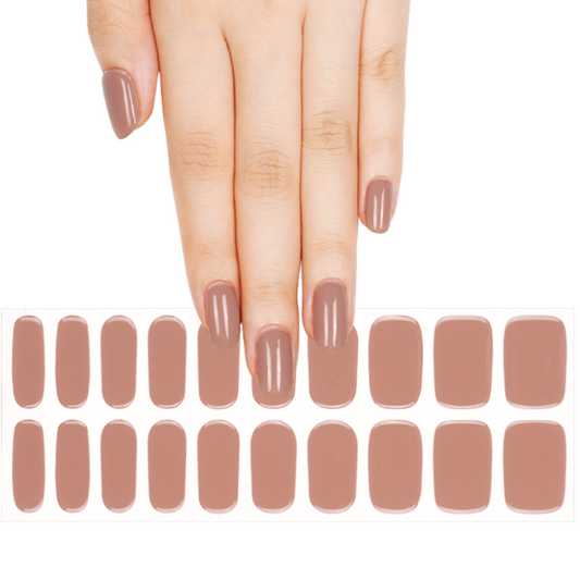 Clear Jelly Stamper Gel-ly Wraps - Mocha (389)