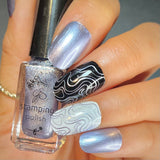 #47 Lilac Ice - Nail Stamping Color (5 Free Formula)