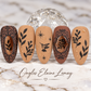 Gilded Garden (CjSLC-104) Etched Nail Art Stamping Plate