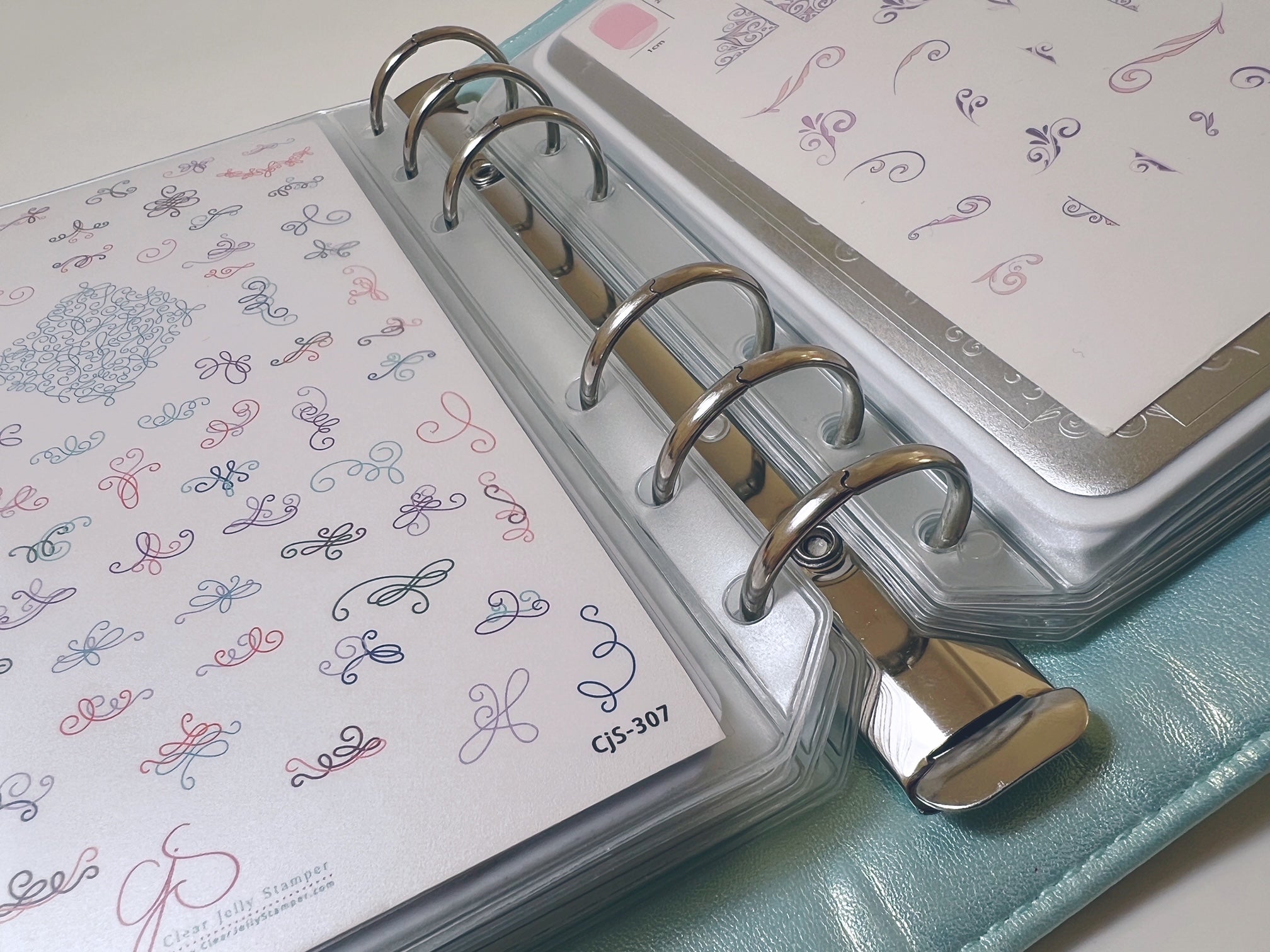 Large - 14 x 9 Holo Stamping Plate Storage Binders (4 colors)