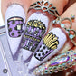 Groovy Daisy (BS-05) Steel Nail Art Stamping Plate