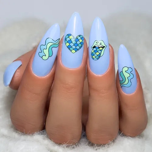 Shell Belle (BS-03) Steel Nail Art Stamping Plate