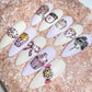 Groovy Daisy (BS-05) Steel Nail Art Stamping Plate