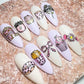 Groovy Daisy (BS-05) Steel Nail Art Stamping Plate