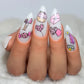 Groovy Daisy (BS-05) Steel Nail Art Stamping Plate