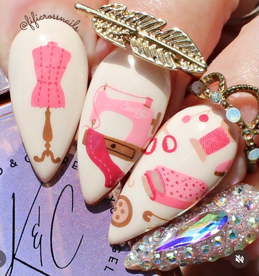 Made with Love (CjS-399) Etched Nail Art Stamping Plate