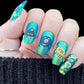 Monster Mash! (CjSH-27) Steel Nail Art Layered stamping Plate