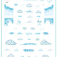 layered-nail-art-stamping-plate-inspo-card-showing-colorful-designs-of-clouds-and-words-for-nail-art