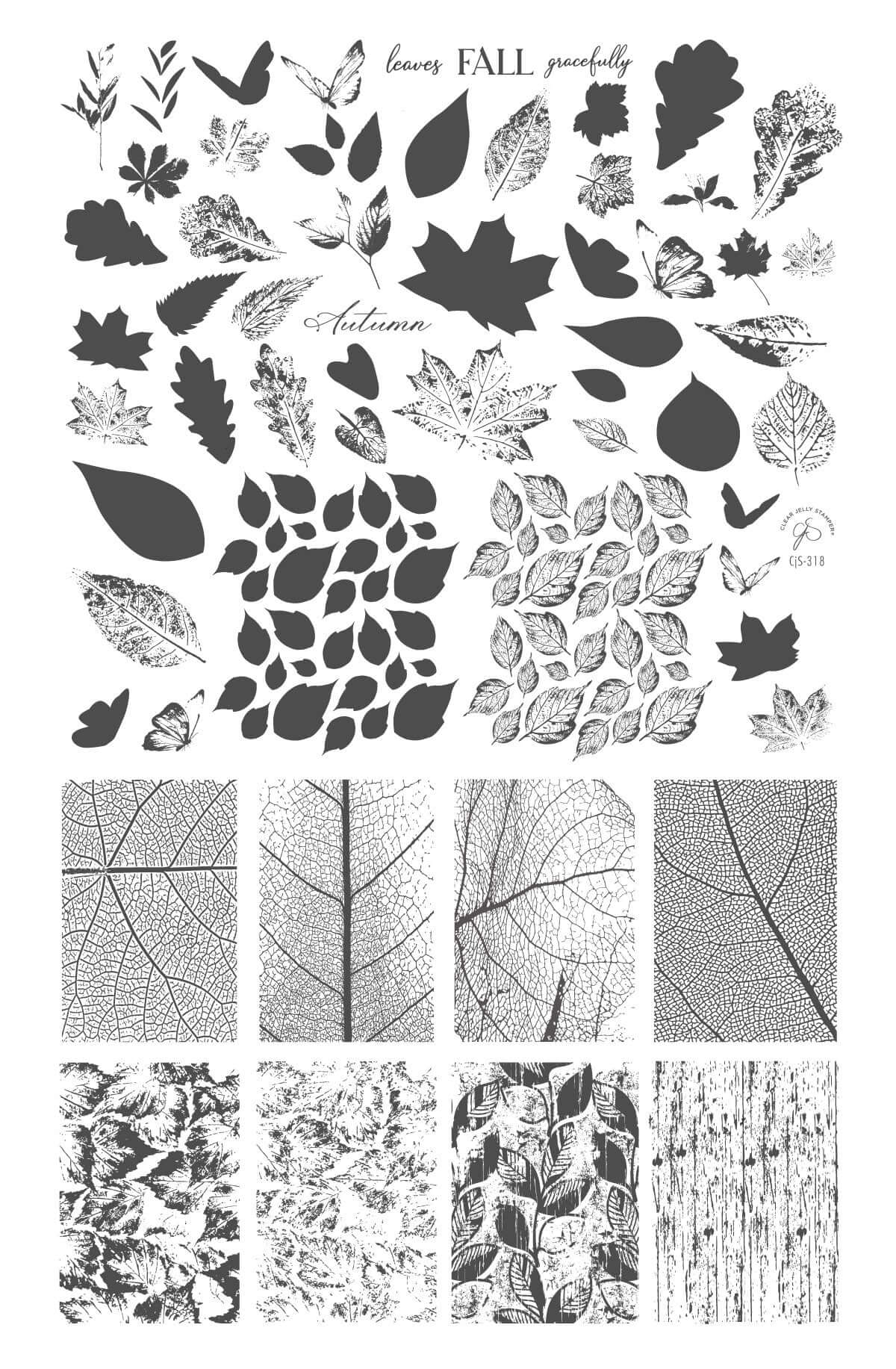layered-nail-art-stamping-plate-showing-autumn-leaves-and-leaf-vein-full-coverage-patterns