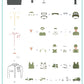 layered-nail-art-stamping-plate-how-to-card-with-military-designs-soliders-marines-planes-navy-camo-and-words-for-nail-art