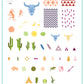Sante Fe (CjS-34) - Steel Nail Art Stamping Plate