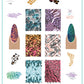 layered-nail-art-stamping-plate-inspo-card-with-animal-print-designs-of-cheetah-zebra-giraffe-and-words-for-nail-art