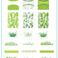 layered-nail-art-stamping-plate-how-to-card-with-grass-designs-butterfly-and-words-for-nail-art