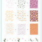 Bloom Baby Bloom (CjS-379) Steel Nail Art Layered Stamping Plate