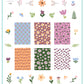 Bloom Baby Bloom (CjS-379) Steel Nail Art Layered Stamping Plate
