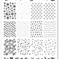 Bloom Baby Bloom (CjS-379) Steel Nail Art Layered Stamping Plate