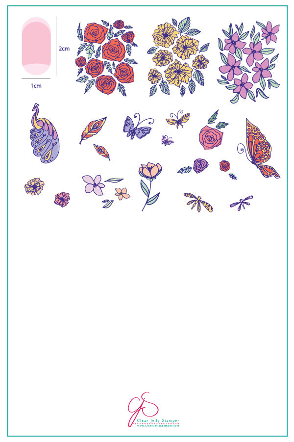 Almost Nailed It 5 Stamping Plates (14x9) Package 3 Clear Jelly