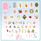Perfectly Postage (CjS-381) Steel Nail Art Layered Stamping Plate
