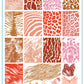 Fur-ever Flutter (CjS-387) Steel Nail Art Layered Stamping Plate