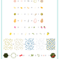 Frilly Fruit (CjS-390) Steel Nail Art Layered Stamping Plate