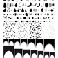 Frilly Fruit (CjS-390) Steel Nail Art Layered Stamping Plate