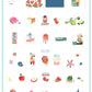 Retro Summer (CjS-391) Steel Nail Art Layered Stamping Plate