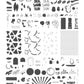 Retro Summer (CjS-391) Steel Nail Art Layered Stamping Plate