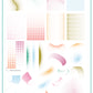 Confetti Illusion (CjS-394) Etched Nail Art Stamping Plate