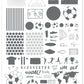 The Beautiful Game (CjS-408) Etched Nail Art Stamping Plate