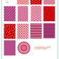 Dotty About You (CjS-410) Etched Nail Art Stamping Plate