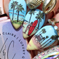 Coastal Living (CjS-413) Etched Nail Art Stamping Plate