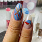 Cherry Picked For The Game (CjS-416) Etched Nail Art Stamping Plate