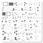 First Class Fall (CjS-419) Etched Nail Art Stamping Plate