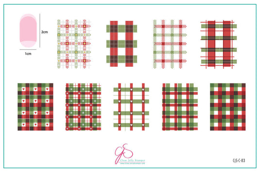layered-nail-art-stamping-plate-inspo-card-with-colorful-festive-plaid-designs