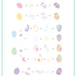 EGGstatic (CjSH-109) Steel Nail Art Layered Stamping Plate