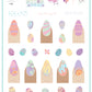 EGGstatic (CjSH-109) Steel Nail Art Layered Stamping Plate