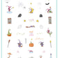 Sweet Little Witch (CjSH-90) Steel Nail Art Layered Stamping Plate