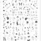 Honkus Pocus (CjSLC-107) Etched Nail Art Stamping Plate