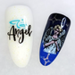 Heavenly Frost (CjSLE-08) Steel Nail Art Layered Stamping Plate