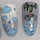 Heavenly Frost (CjSLE-08) Steel Nail Art Layered Stamping Plate