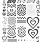 layered-nail-art-stamping-plate-with-designs-of-hearts-in-all-different-patterns-and-sizes