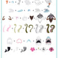 Creepy Beach (CjSH-127) Steel Nail Art Layered Stamping Plate