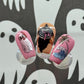 Creepy Beach (CjSH-127) Steel Nail Art Layered Stamping Plate