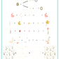 Easter Meadow (CjSH-134) Etched Nail Art Stamping Plate