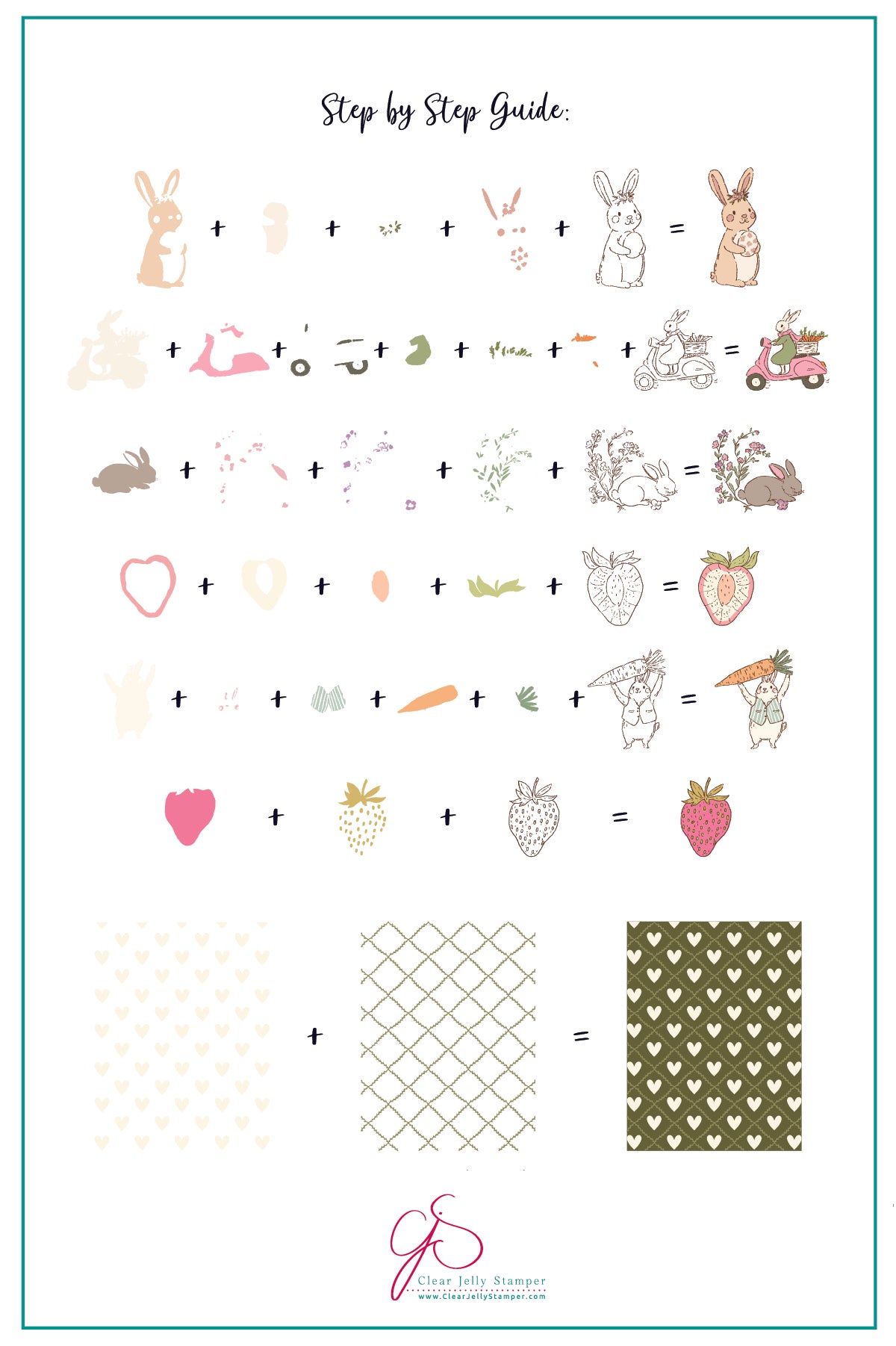 Heirloom Easter (CjSH-135) Etched Nail Art Stamping Plate