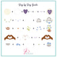 Super Mom! (CjSH-138) Etched Nail Art Stamping Plate