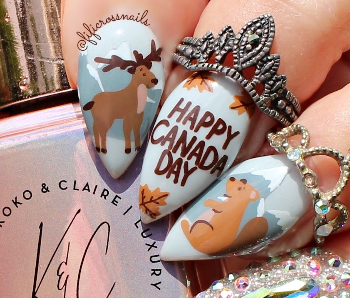 The Great Canadian Mix (CjSH-140) Etched Nail Art Stamping Plate